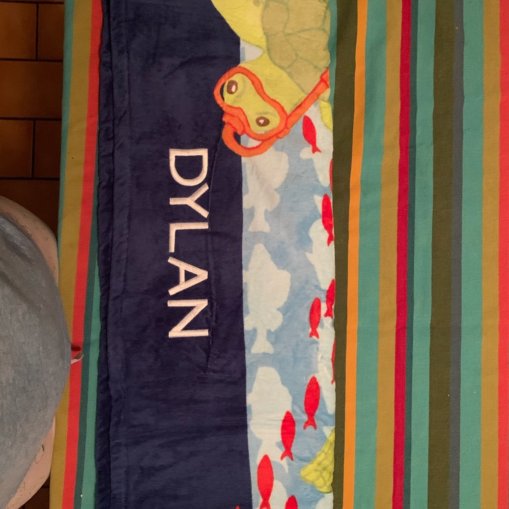 Personalized pottery barn towel DYLAN